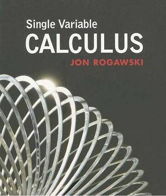 Book cover for Single Variable Calculus