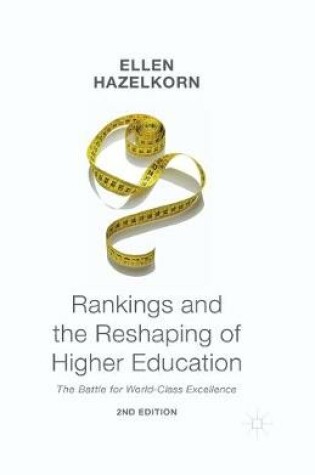 Cover of Rankings and the Reshaping of Higher Education