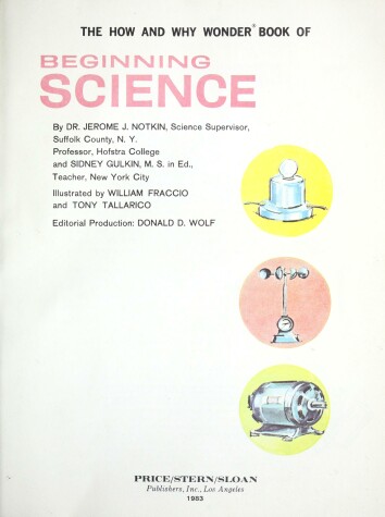 Book cover for Hw Beginning Science