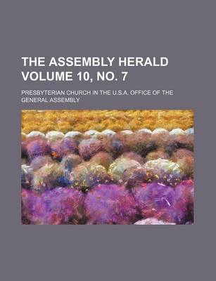 Book cover for The Assembly Herald Volume 10, No. 7