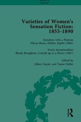 Book cover for Varieties of Women's Sensation Fiction, 1855-1890