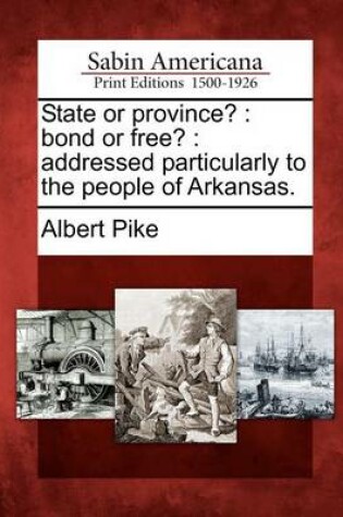 Cover of State or Province?