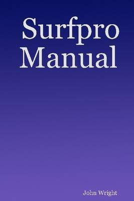 Book cover for Surfpro Manual