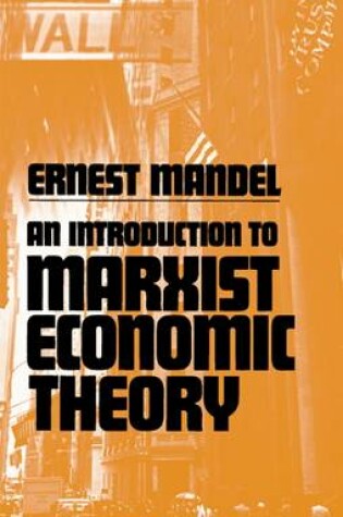 Cover of An Introduction to Marxist Economic Theory