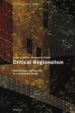 Cover of Critical Regionalism