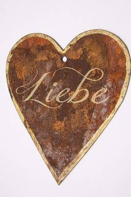 Book cover for Liebe Heart Charm Journal