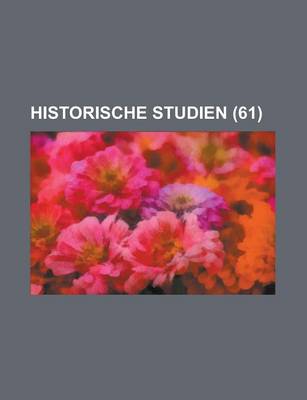 Book cover for Historische Studien (61)