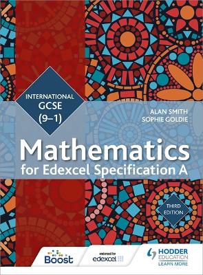Book cover for Edexcel International GCSE (9-1) Mathematics Student Book Third Edition