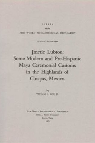 Cover of Jmetic Lubton