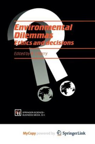 Cover of Environmental Dilemmas