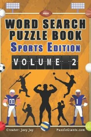 Cover of Word Search Puzzle Book Sports Edition Volume 2