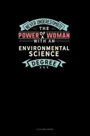 Cover of Never Underestimate The Power Of A Woman With An Environmental Science Degree