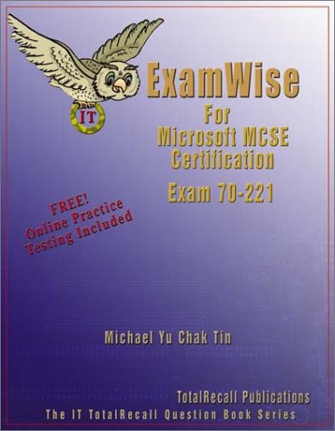 Cover of ExamWise for Microsoft Windows 2000 Network Infrastructure Exam 70-221