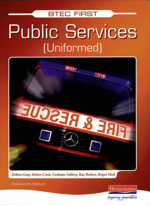 Cover of BTEC First Public Services Student Book