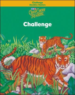 Cover of Open Court Reading, Challenge Blackline Masters, Grade 2