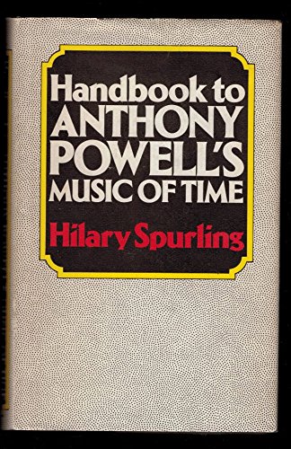 Book cover for Handbook to Anthony Powell's "Dance to the Music of Time"