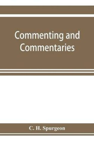 Cover of Commenting and commentaries