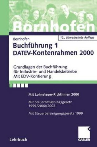 Cover of Buchfuhrung 1 Datev-Kontenrahmen 2000