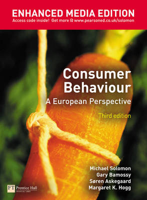 Book cover for Solomon: Consumer Behaviour Enhanced Media Edition