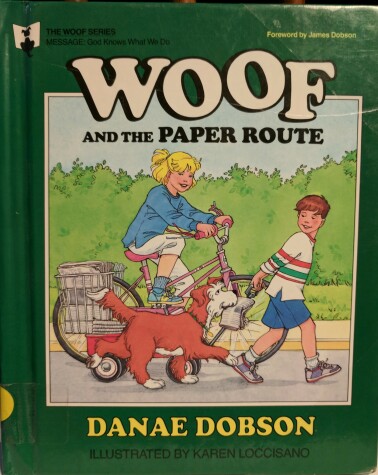 Book cover for Woof and the Paper Route