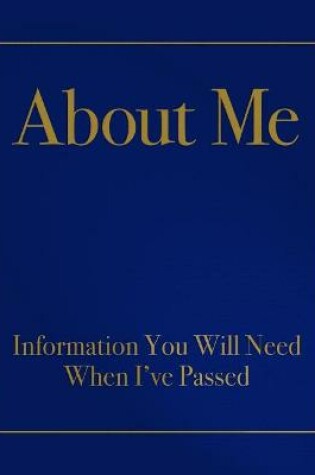 Cover of About Me