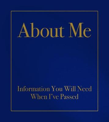 Book cover for About Me