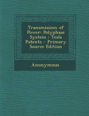 Book cover for Transmission of Power