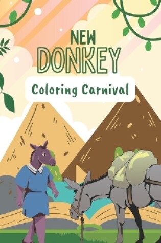 Cover of New Donkey Coloring Carnival