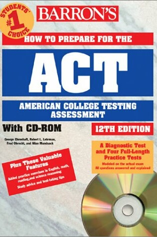Cover of Barron's How to Prepare for the ACT