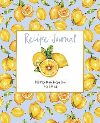 Cover of Recipe Journal - Lemons