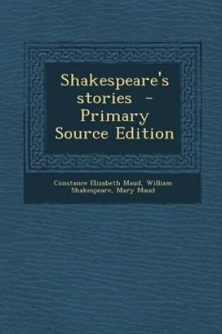 Cover of Shakespeare's Stories