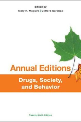 Cover of Annual Editions: Drugs, Society, and Behavior, 29/e