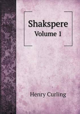 Book cover for Shakspere Volume 1