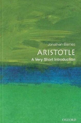 Cover of Aristotle: A Very Short Introduction
