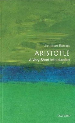 Cover of Aristotle: A Very Short Introduction