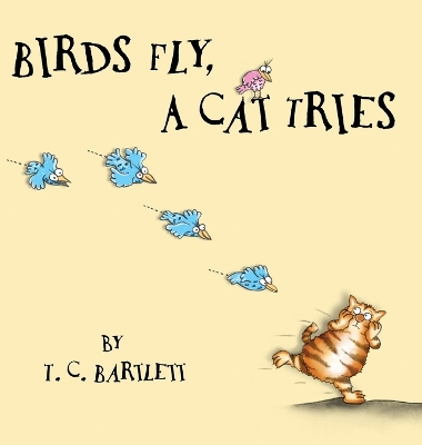 Book cover for Birds Fly, A Cat Tries