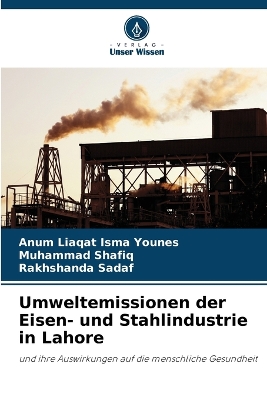 Book cover for Umweltemissionen der Eisen- und Stahlindustrie in Lahore