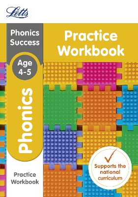 Cover of Phonics Ages 4-5 Practice Workbook