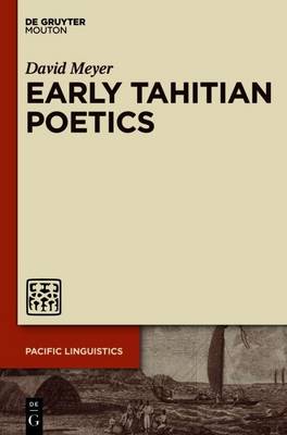 Book cover for Early Tahitian Poetics