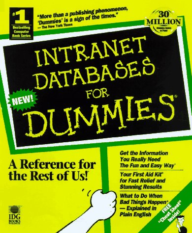 Book cover for Intranet and Web Databases For Dummies