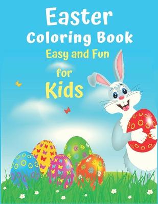 Book cover for Easter Coloring Book Easy and Fun for Kids