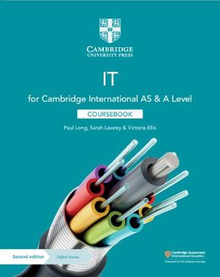 Book cover for Cambridge International AS & A Level IT Coursebook with Digital Access (2 Years)