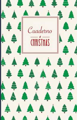 Book cover for Cuaderno Christmas. Arboles de Navidad