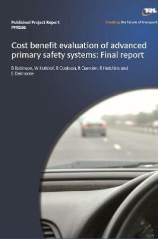 Cover of Cost benefit evaluation of advanced primary safety systems