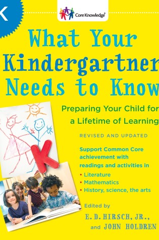 Cover of What Your Kindergartner Needs to Know (Revised and updated)