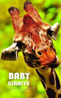 Book cover for Baby Giraffe Weekly 5 X 8 Planner 2019