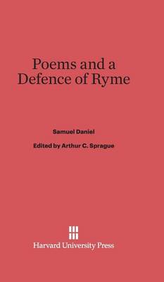 Book cover for Poems and a Defence of Ryme