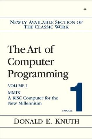 Cover of Art of Computer Programming, Volume 1, Fascicle 1, The