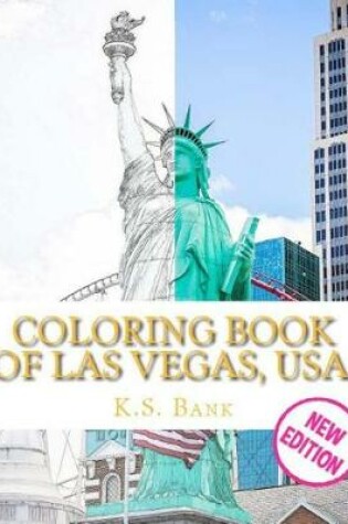 Cover of Coloring Book of Las Vegas, Usa. New Edition.