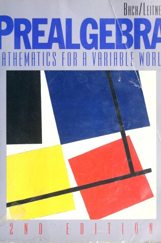 Cover of Prealgebra